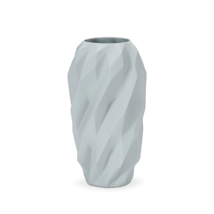 Plissan Vase - White - Tall