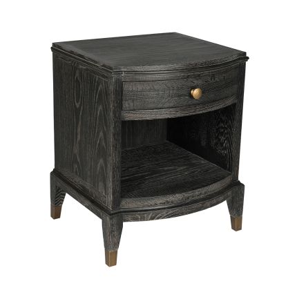 Blanc d'Ivoire Ines Bedside Table - 1 Drawer