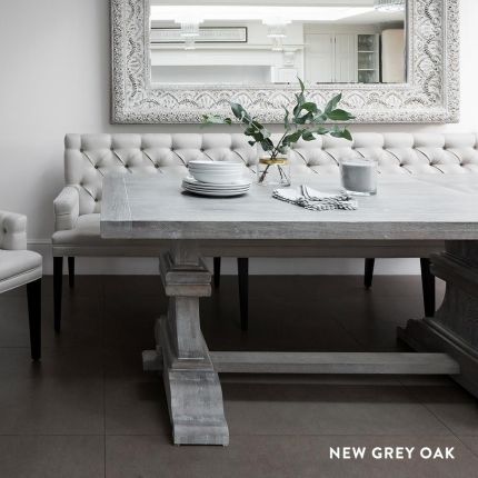 Clearance Cheshire Dining Table - New Grey - 220cm - C1