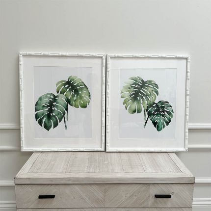 Ex-Display Eichholtz Tropical Plants Print - Set of 2