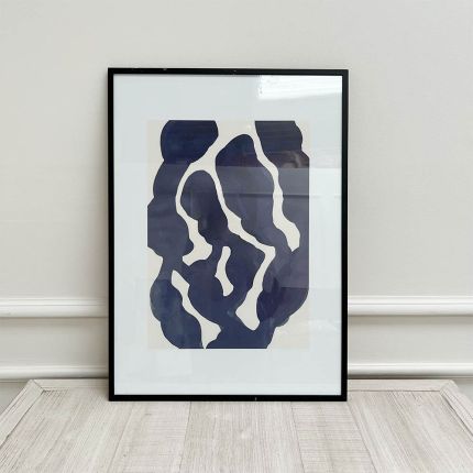 Ex-Display Bloomingville Blue Print
