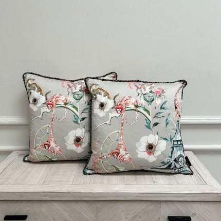 Ex-Display Romo Euphoria Cushion - Coral Island