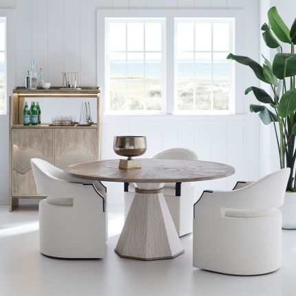 Caracole All Natural Dining Table - White