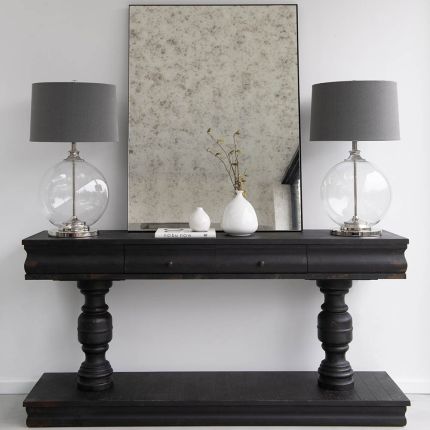 Lewes Console Table - Black