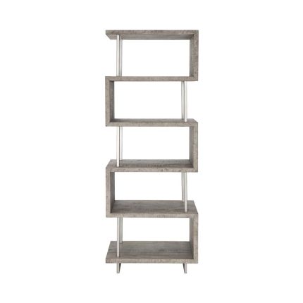 Cascading, scandinavian inspired display cabinet