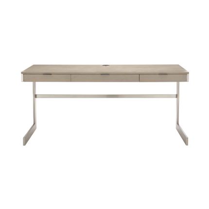 Scandinavian style desk with three soft-close drawers