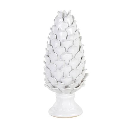 elegant tall pinecone-shaped decorative object