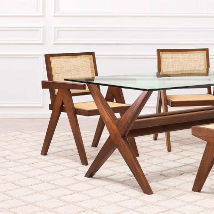 Clearance Eichholtz Aristide Dining Chair - Brown