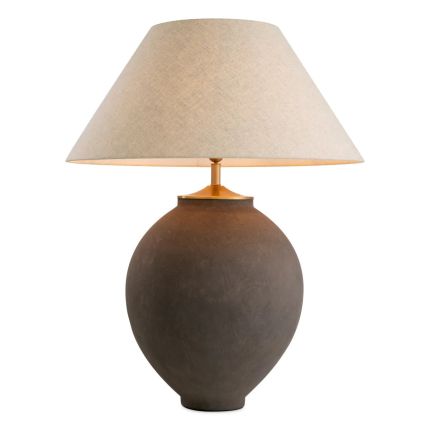 Moon Jar Table Lamp - Taupe