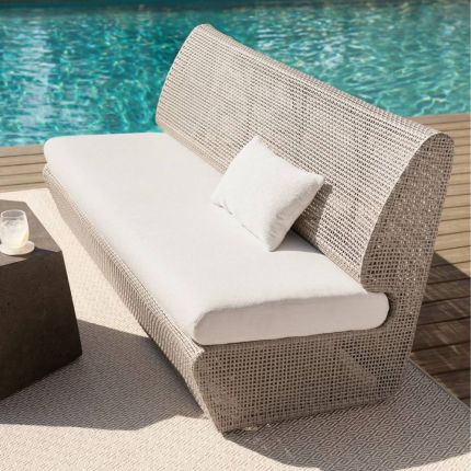Dupont Outdoor Sofa - Pearl Bouclé