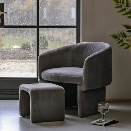 Faye Armchair - Grey