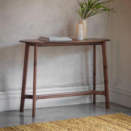 Rose Console Table - Walnut