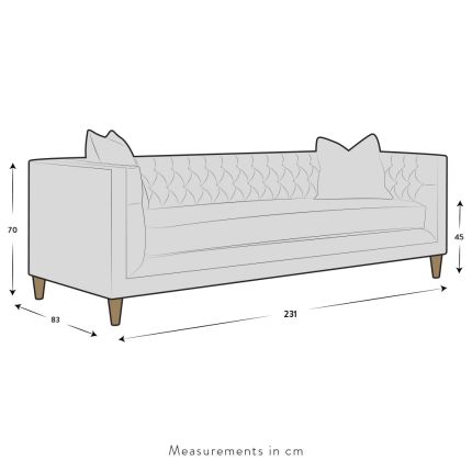 Gwyneth 4 Seater Sofa