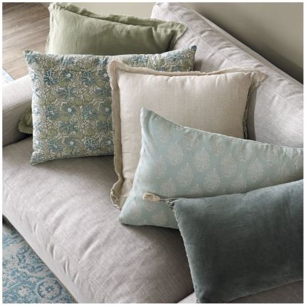 Matteo Cushion - Celadon