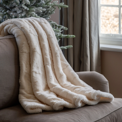 Frosted Fir Throw