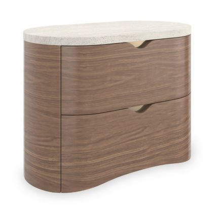 Fleur Bedside Table - L