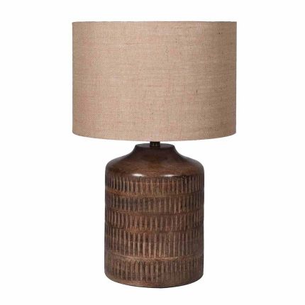 Langton Carved Table Lamp