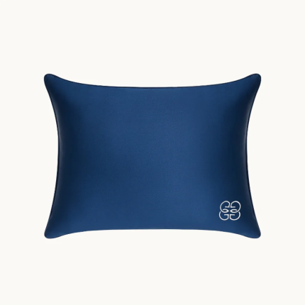 Silk Travel Pillow - Navy
