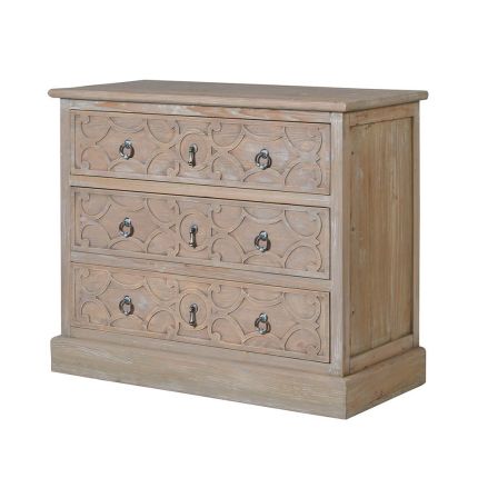 beautiful wooden chest of drawers crafted from reclaimed fir and pine