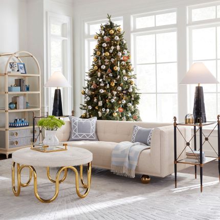 Jonathan Adler Claridge Sofa - Belfast Stone 