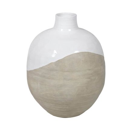 Half dipped scandi-inspired vase
