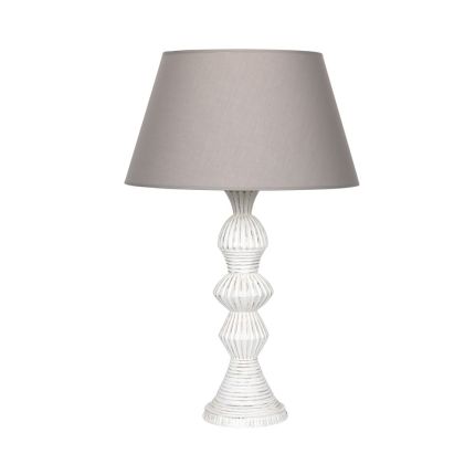 Blanc d'Ivoire Togo Lamp - Large - White