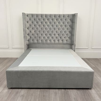 Clearance Laurent Bed - Superking - Harbour Mist