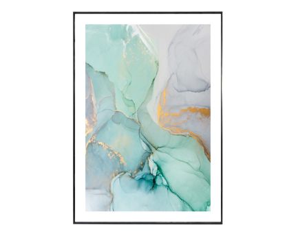 Aqua Vermeil Print