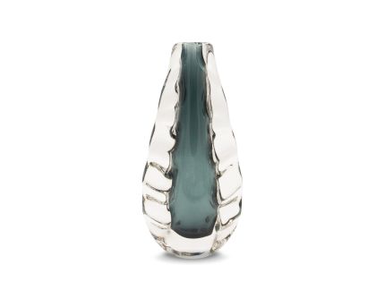 Astell Crystal Blue Vase - Medium