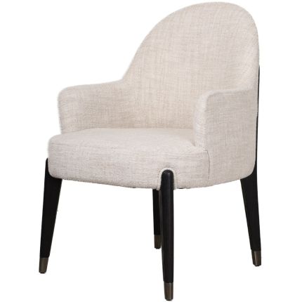 Luna Dining Armchair - Dark