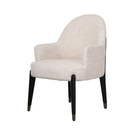 Luna Dining Armchair - Dark