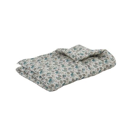 A bohemian inspired floral quilt