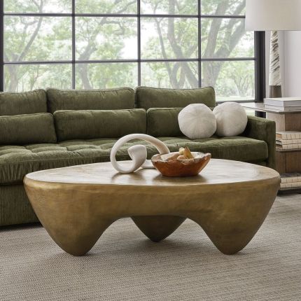Golden Basin Coffee Table
