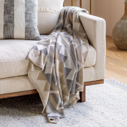 Adara Knitted Throw