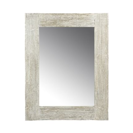 Luxurious rustic wooden wall mirror