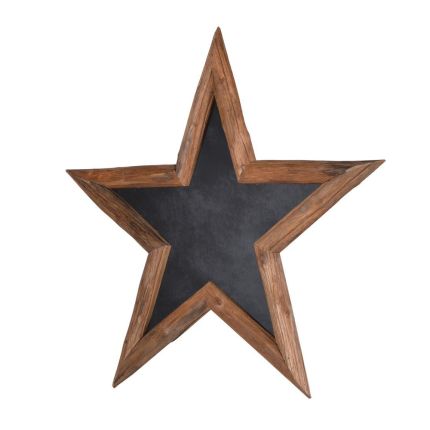 Cute wooden star kids chalkboard