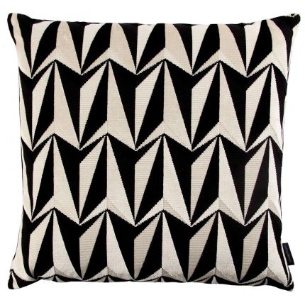 Kirkby Design x Eley Kishimoto 'Origami Rockets' Cushion - Monochrome (Brand New)