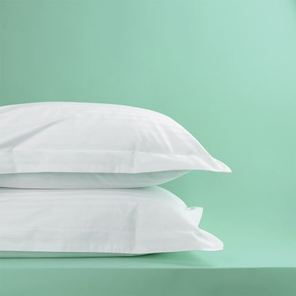 Tielle Satin Stripe 300tc Oxford Pillowcases - Pair 