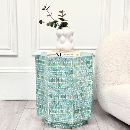 Paros Capiz Stool