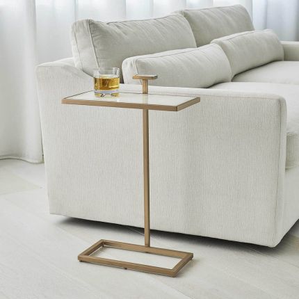 Uttermost Jewel Pull Up Accent Table - Rectangle