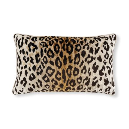 leopard print cushion