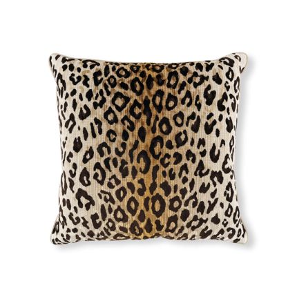 Romo Mimi Velvet Cushion - Tan