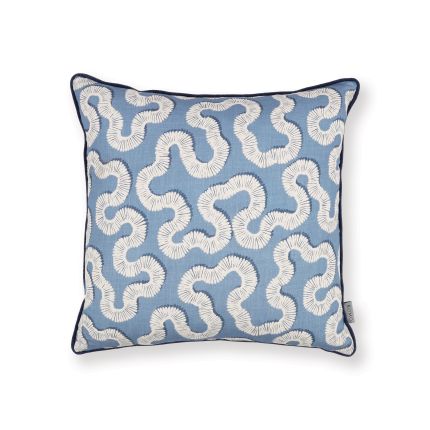 Kezia Cushion - Boathouse Blue