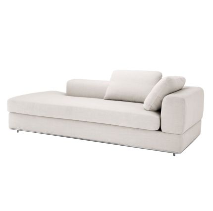 cream right-facing lounge sofa 