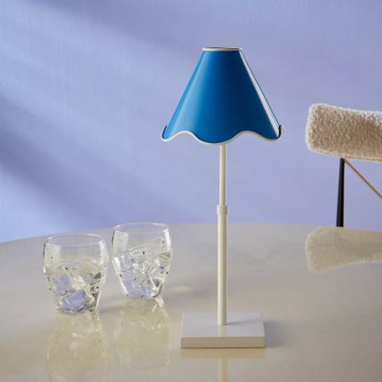 Ripple Rechargeable Table Lamp - Blue