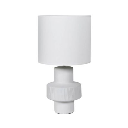 Queen Table Lamp - White