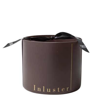 Dome Deco Inluster Candle - Brown - M