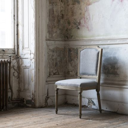 Francoise Classic Dining Chair - Soft Grey