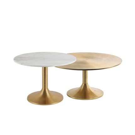 Blanc d'Ivoire Charlotte Coffee Tables - Set of 2