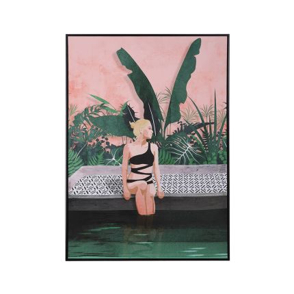 'Taking a Dip' Canvas